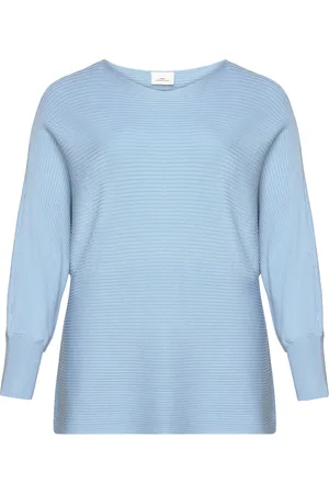 ONLY Carnew Adaline L/S Pullover Knt Blue