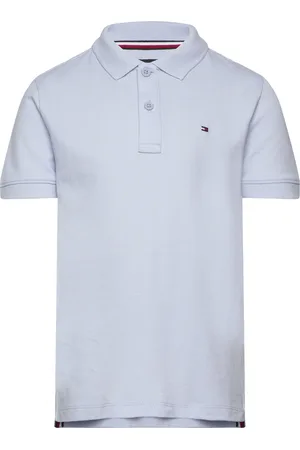 Tommy Hilfiger Flag Polo Ss Blue
