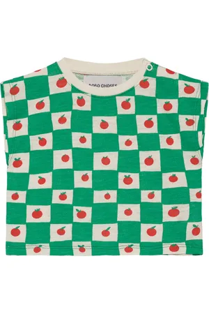 Bobo Choses Baby Tomato All Over T-Shirt Green