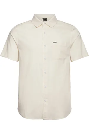 Brixton Charter Oxford S/S Wvn Cream