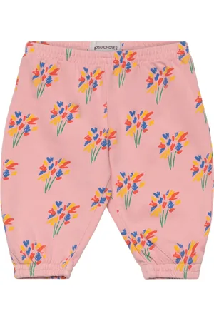Bobo Choses Baby Fireworks All Over Jogging Pants Pink