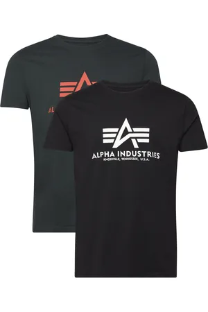 Alpha Industries Basic T 2 Pack Black