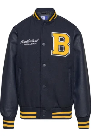 JACK & JONES Jorcollege Wool Blend Bomber Jacket Jnr Jack & J S Navy