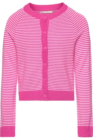 ONLY Kogiva L/S O-Neck Cardigan Knt Pink