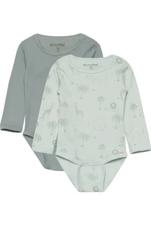 Minymo Body Ls 2-Pack Green