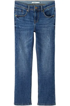 NAME IT Nkmryan Straight C Jeans 2520-El Noos Blue