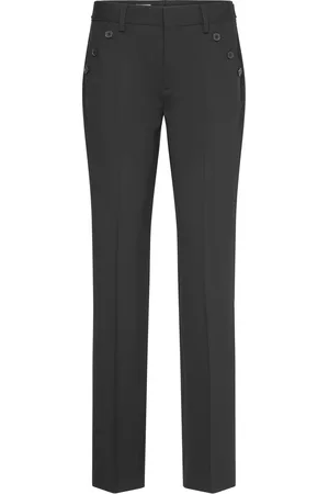 Filippa K Straight Tailored Trousers Black