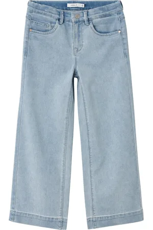 NAME IT Nkfrose Hw Wide Jeans 1356-On Noos Blue