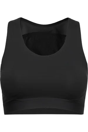 New Balance Nb Sleek Medium Support Pocket Sports Bra Black