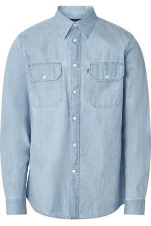 Lexington Classic Indigo Shirt Blue