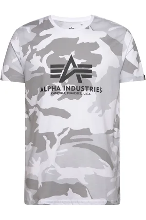 Alpha Industries Basic T-Shirt Camo White