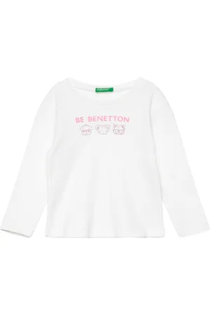 Benetton T-Shirt L/S White