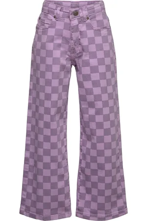 The New Tnjania Wide Jeans Purple