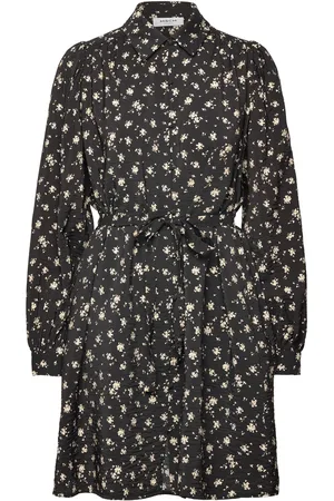 MSCH Mschnathasia Ladonna Shirt Dress Aop Black