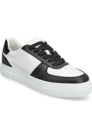 SELECTED Slhharald Leather Sneaker Black