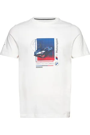 PUMA Bmw Mms Car Graphic Tee 2 White