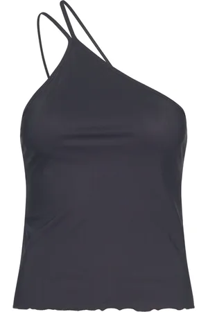 Filippa K Asymmetric Sports Tank Black