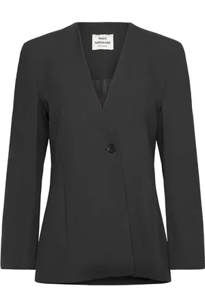 Mads Norgaard Recycled Sportina Fusia Blazer Black