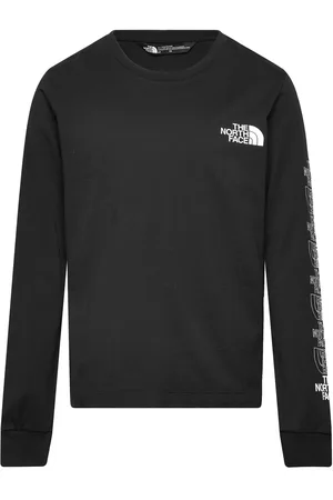 The North Face B New L/S Graphic Tee Black