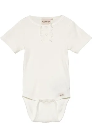 Minymo Body Ss Rib White
