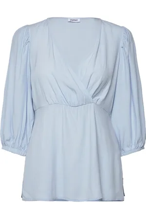 ESPRIT Blouses Woven Blue