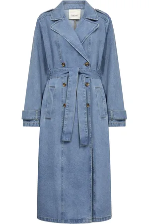 Cream Crmika Denim Trenchcoat Blue