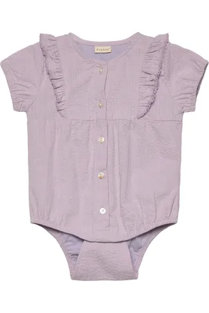 FIXONI Romper Ss Woven Purple