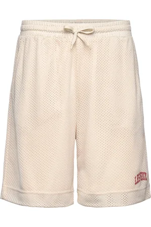 Les Deux Blake Mesh Shorts Cream