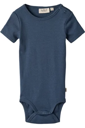 WHEAT Rib Body S/S Timo Navy