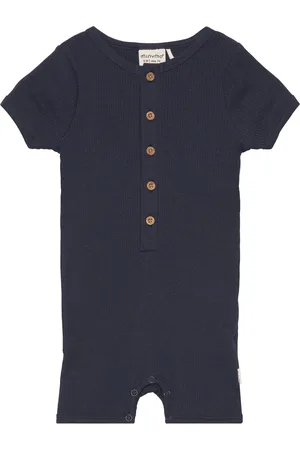 Minymo Suit Ss Rib Navy