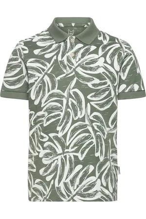 JACK & JONES Jorlafayette Aop Ss Polo Jnr Jack & J S Green