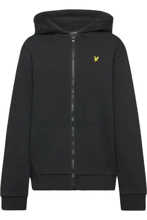 Lyle & Scott Zip Through Hoodie Black