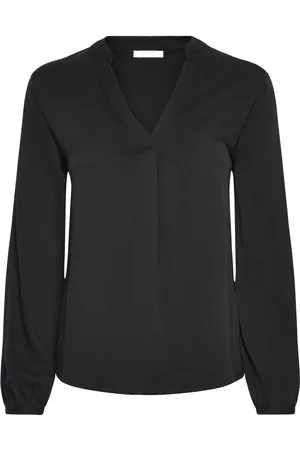 Tamaris Cisna V- Neck Blouse Black
