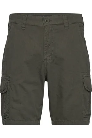 French Connection Ripstop Cargo Shorts Green