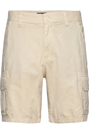 French Connection Ripstop Cargo Shorts Beige