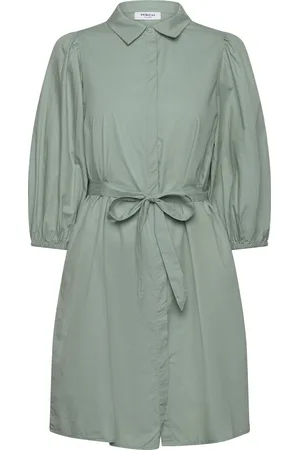 MSCH Mschcedrica Abiella 3/4 Shirt Dress Green