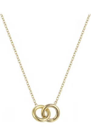 Bud to rose Hitch Short Necklace Gold Gold