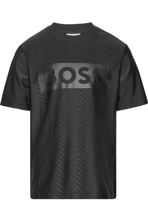 HUGO BOSS Short Sleeves Tee-Shirt Black