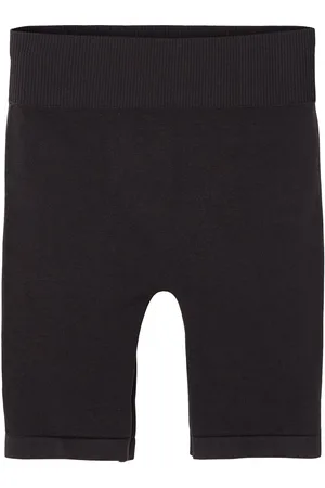 LMTD Nlfhaley Seamless Shorts Noos Black