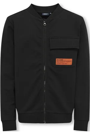 ONLY Kobviggo L/S Zip Cardigan Swt Black