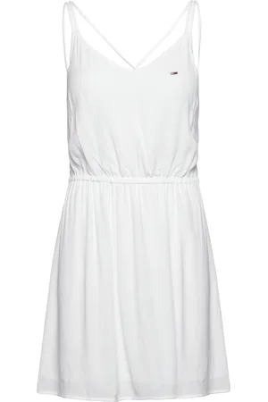 Tommy Hilfiger Tjw Essential Strappy Dress White