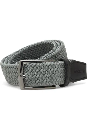 Backtee Unisex Elastic Belt Grey