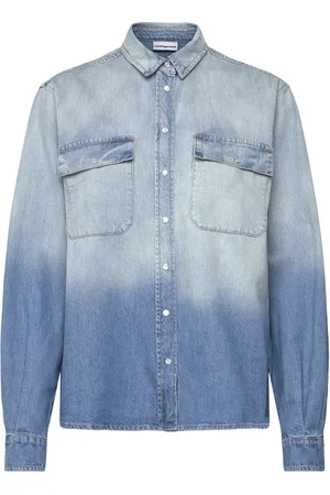 H2OFagerholt Dip Dye Cowgirl Shirt Blue