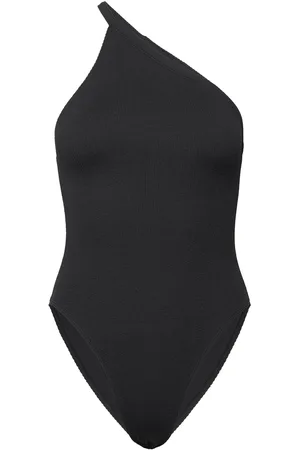 Filippa K Asymmetric Swimsuit Black