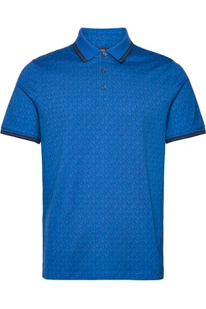 Michael Kors Mk Sig Greenwich Polo Blue