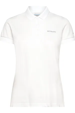 Columbia Lakeside Trail Solid Pique Polo White