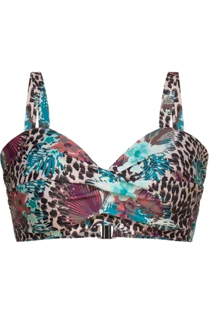ONLY Carsophia Balc Tte Bikini Top Patterned