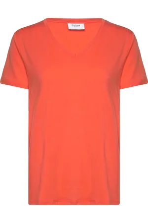 Saint Tropez Adeliasz V-N T-Shirt Orange