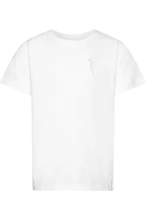 Knowledge Cotton Apparal Regular Short Sleeve Heavy Single W White