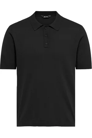 Only & Sons Onswyler Life Reg 14 Ss Polo Knit Noos Black